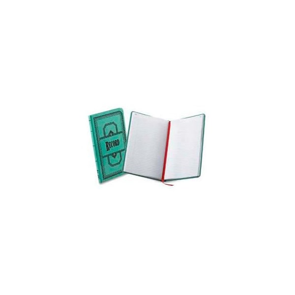 Esselte Boorum & Pease Account Book, Record Ruled, 12-1/8" x 7-1/2", Blue Cover, 300 Sheets/Pad 66300R - main